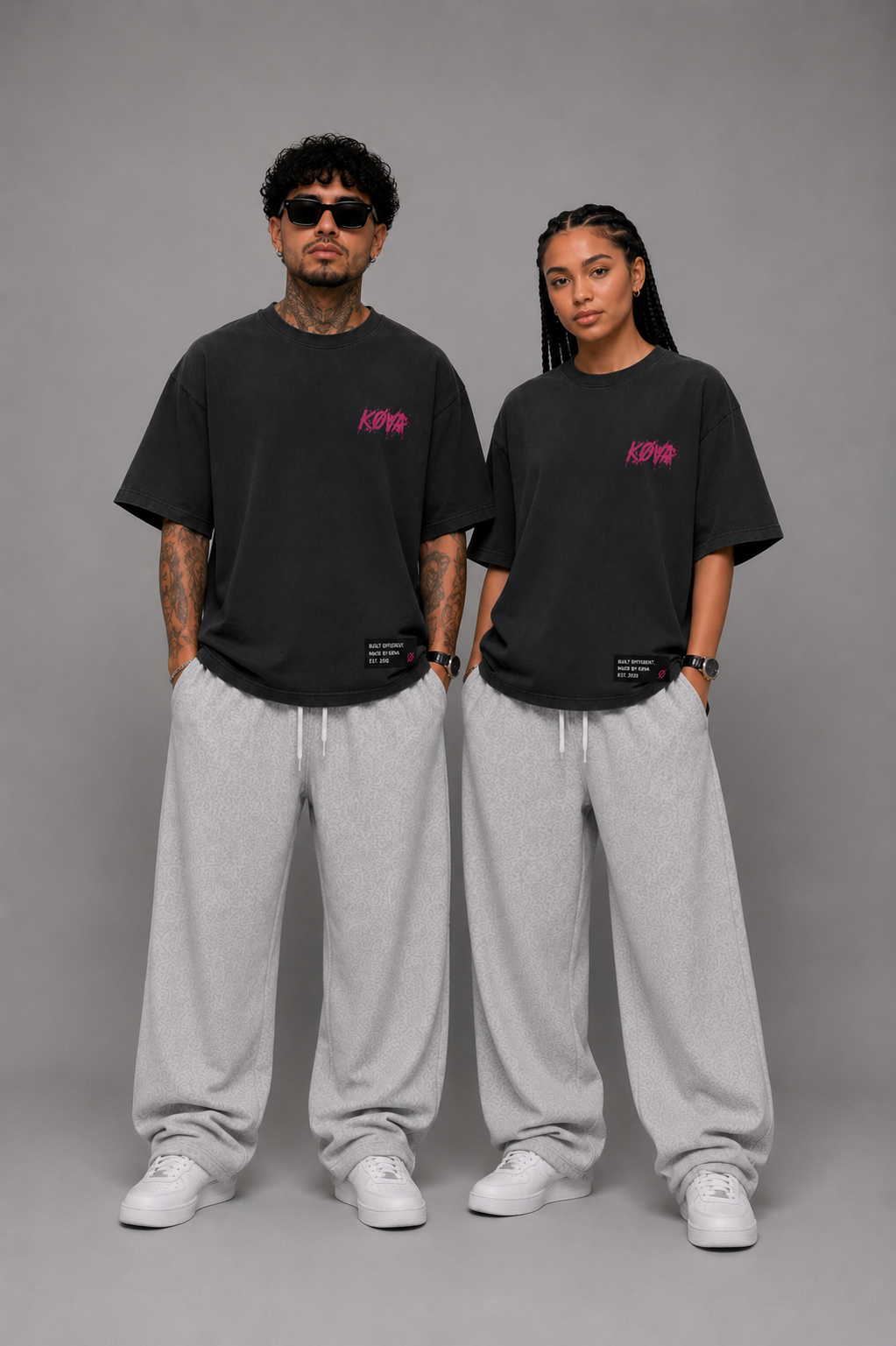 KØVA Oversized T-Shirt – VEIL (Copy)