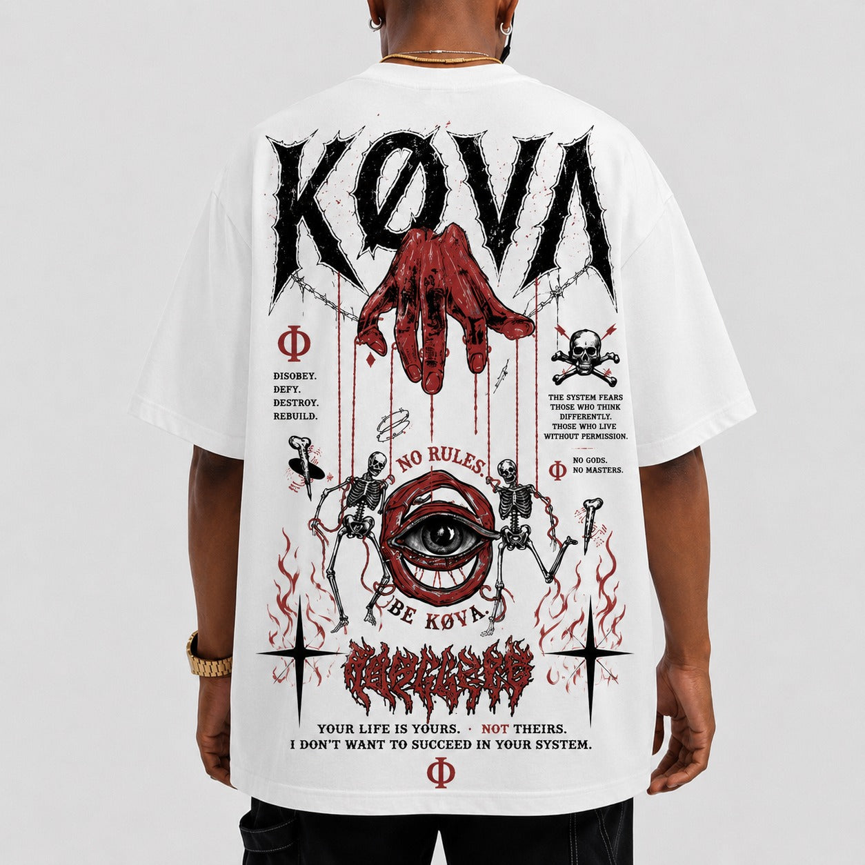 KØVA Oversized T-Shirt – ECLIPSE