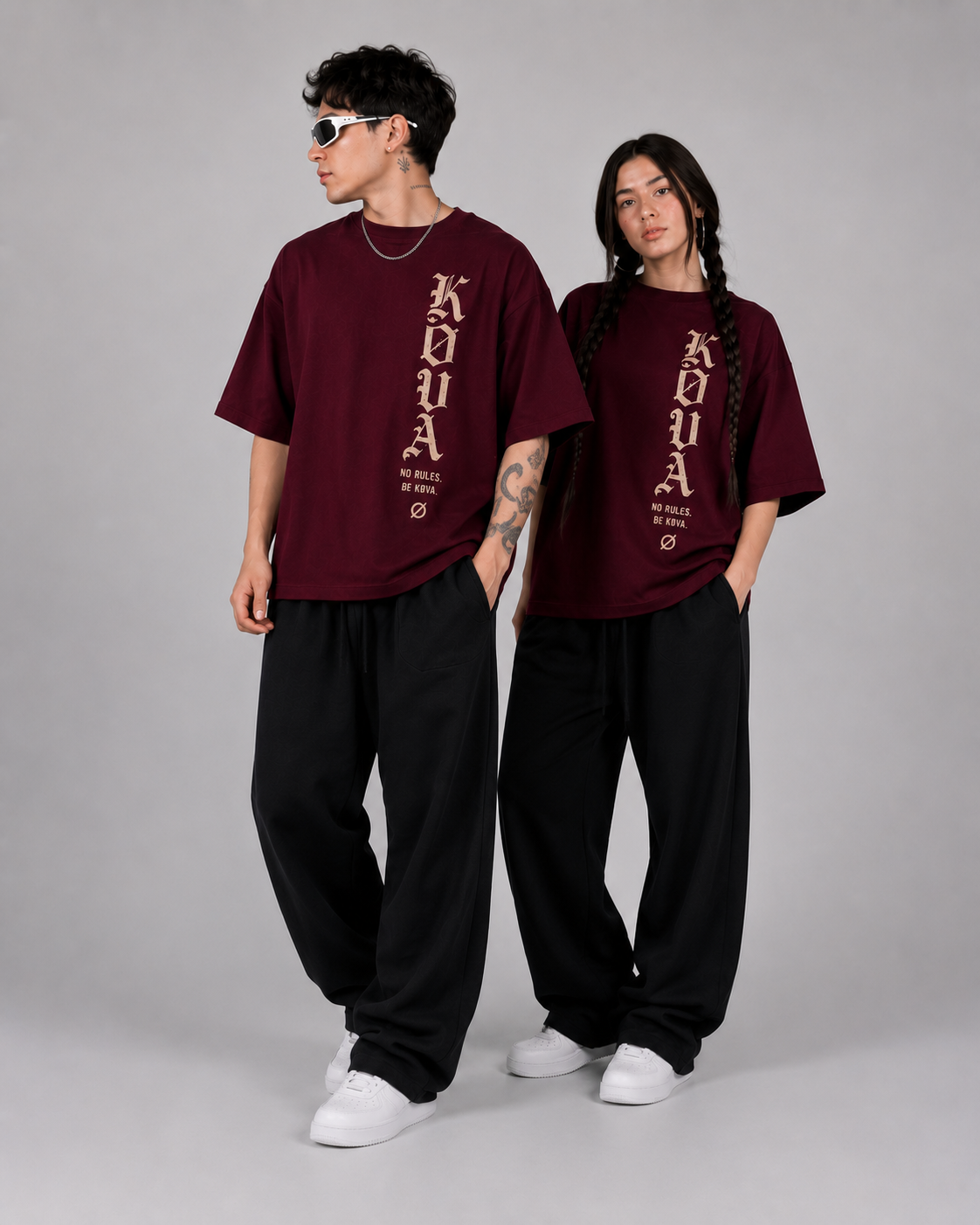 KØVA Oversized T-Shirt – MONARCH