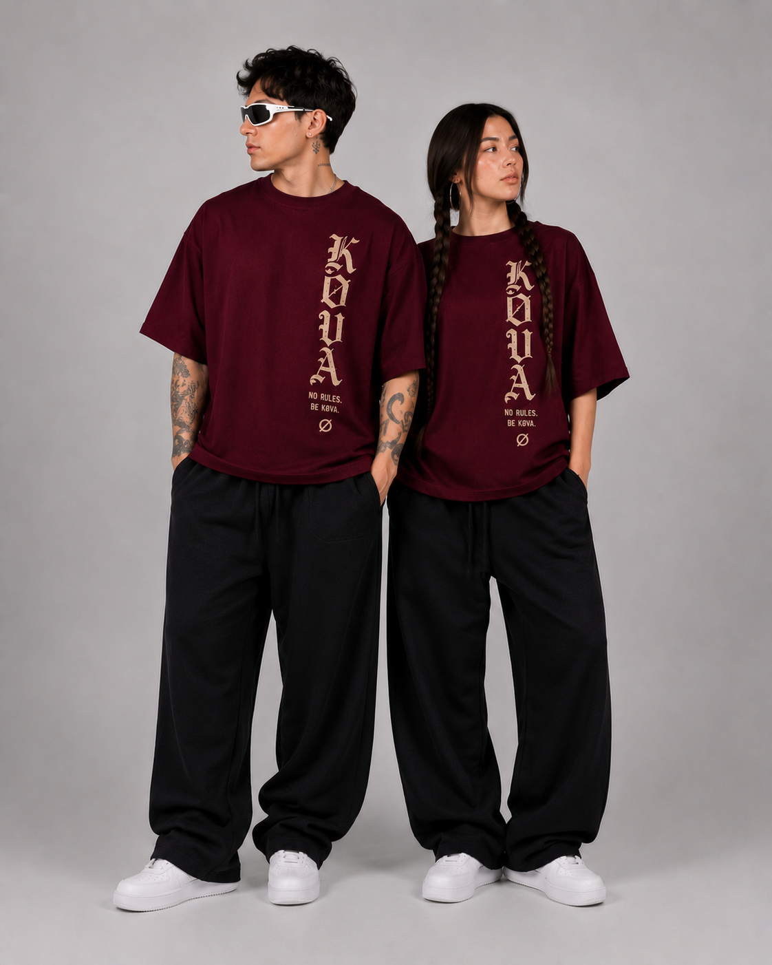 KØVA Oversized T-Shirt – MONARCH