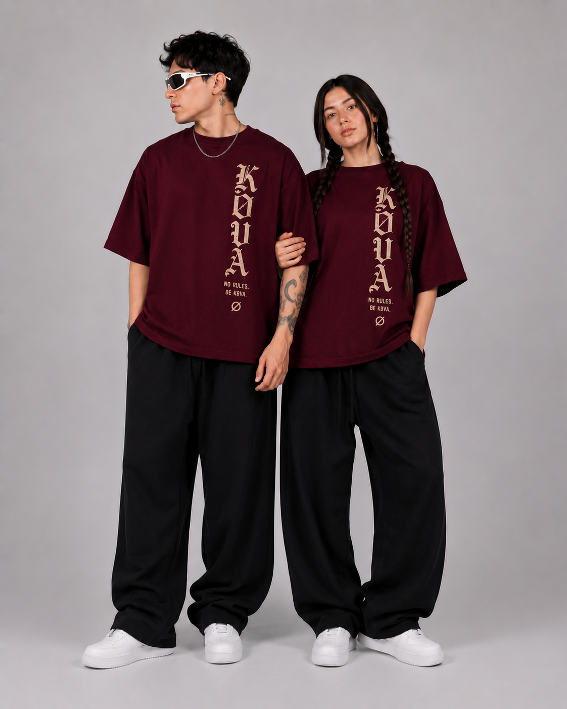 KØVA Oversized T-Shirt – MONARCH