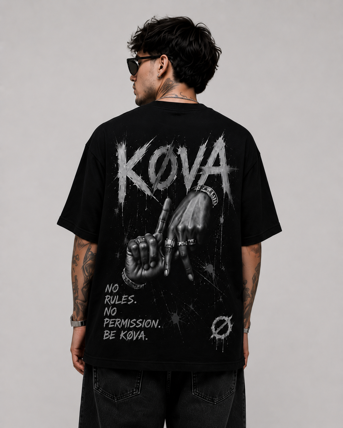 KØVA Oversized T-Shirt – REVENANT