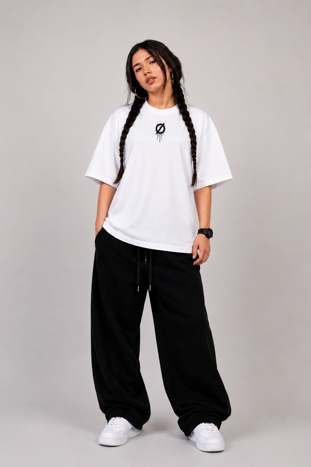 KØVA Oversized T-Shirt – GHOST