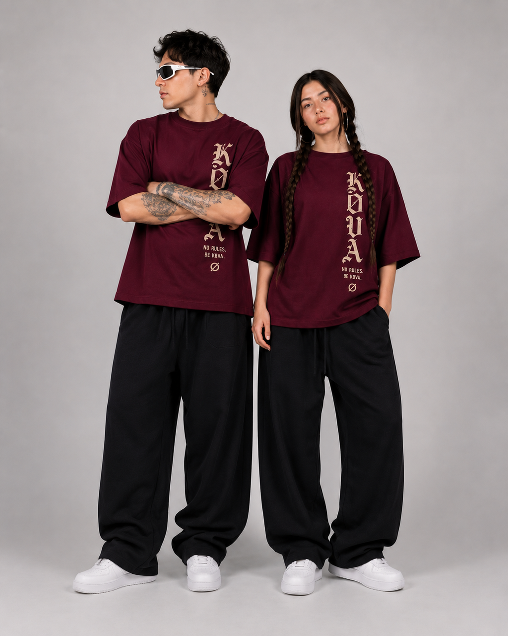 KØVA Oversized T-Shirt – MONARCH