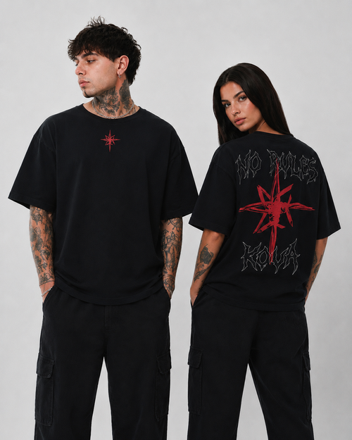 KØVA Oversized T-Shirt – ABYSS