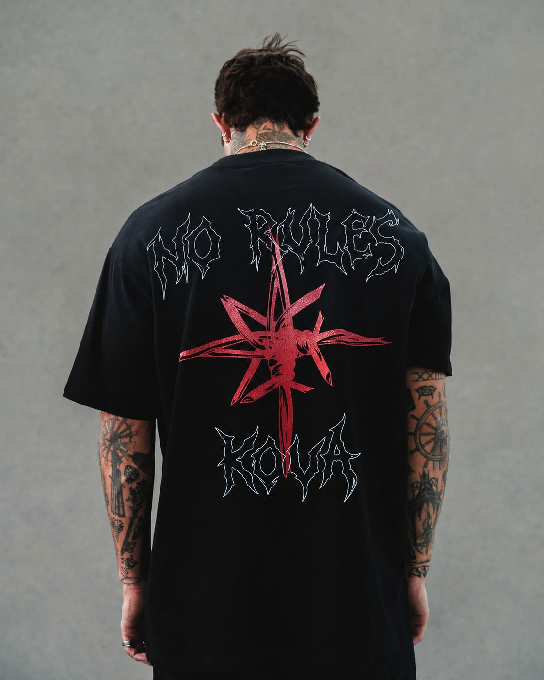 KØVA Oversized T-Shirt – ABYSS