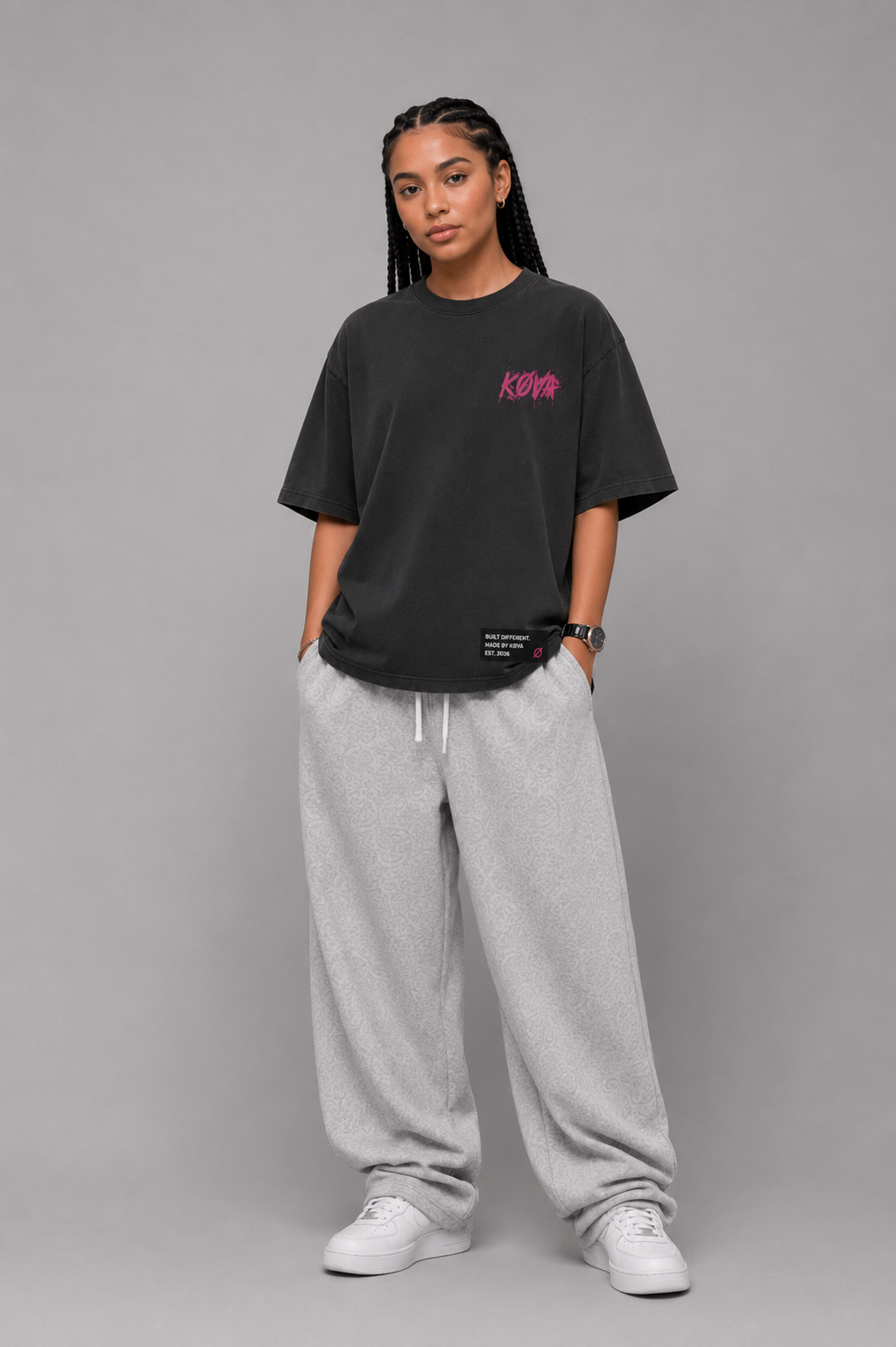 KØVA Oversized T-Shirt – VEIL (Copy)