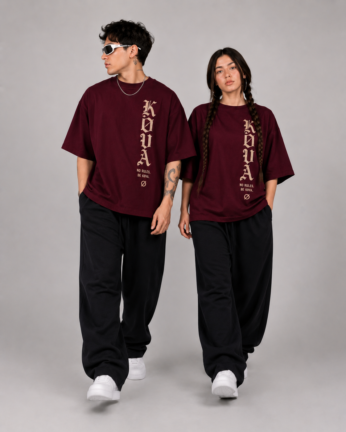 KØVA Oversized T-Shirt – MONARCH