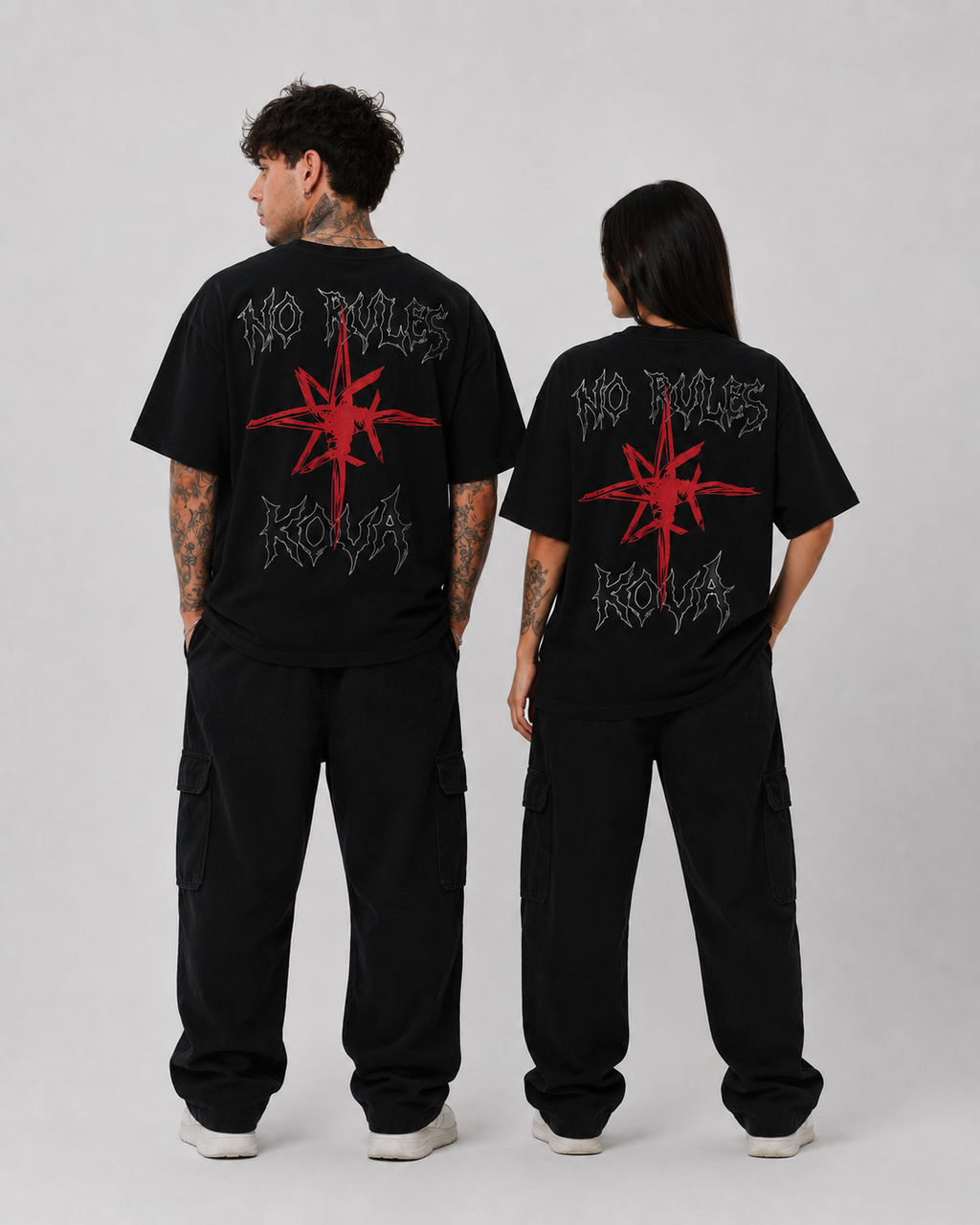 KØVA Oversized T-Shirt – ABYSS