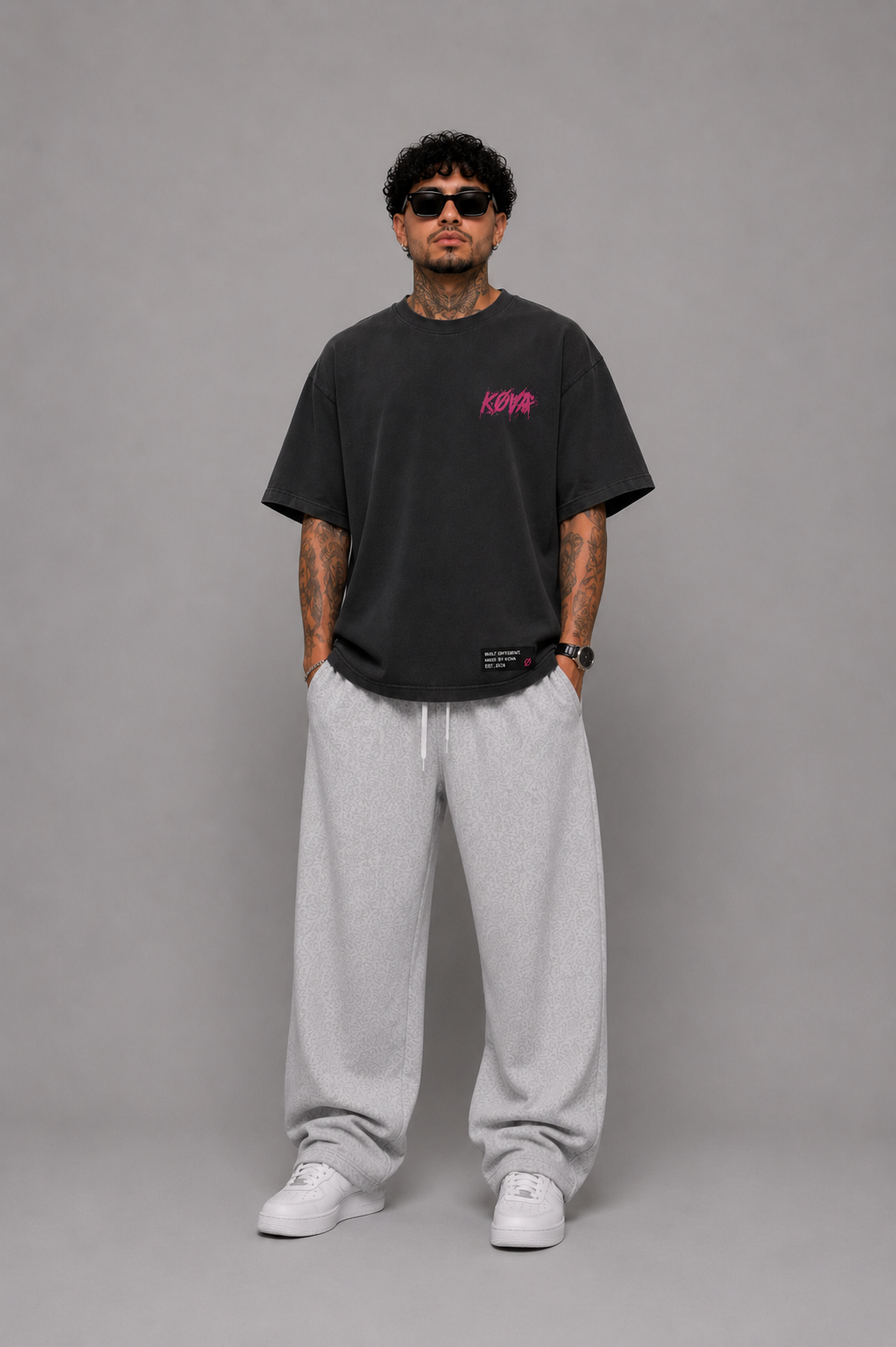 KØVA Oversized T-Shirt – VEIL