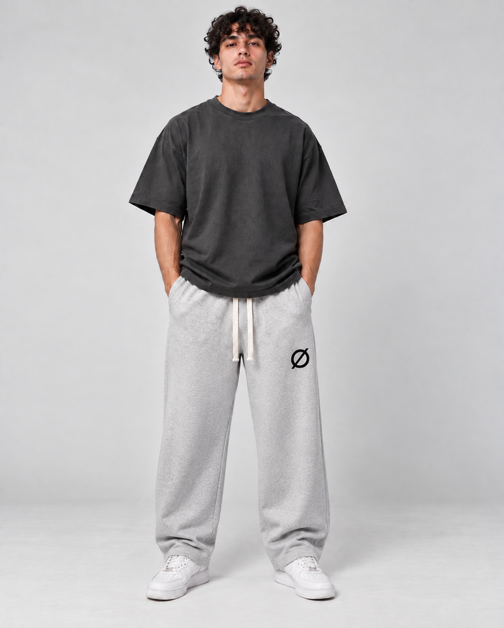 KØVA Oversized T-Shirt – Basic Dark Grey