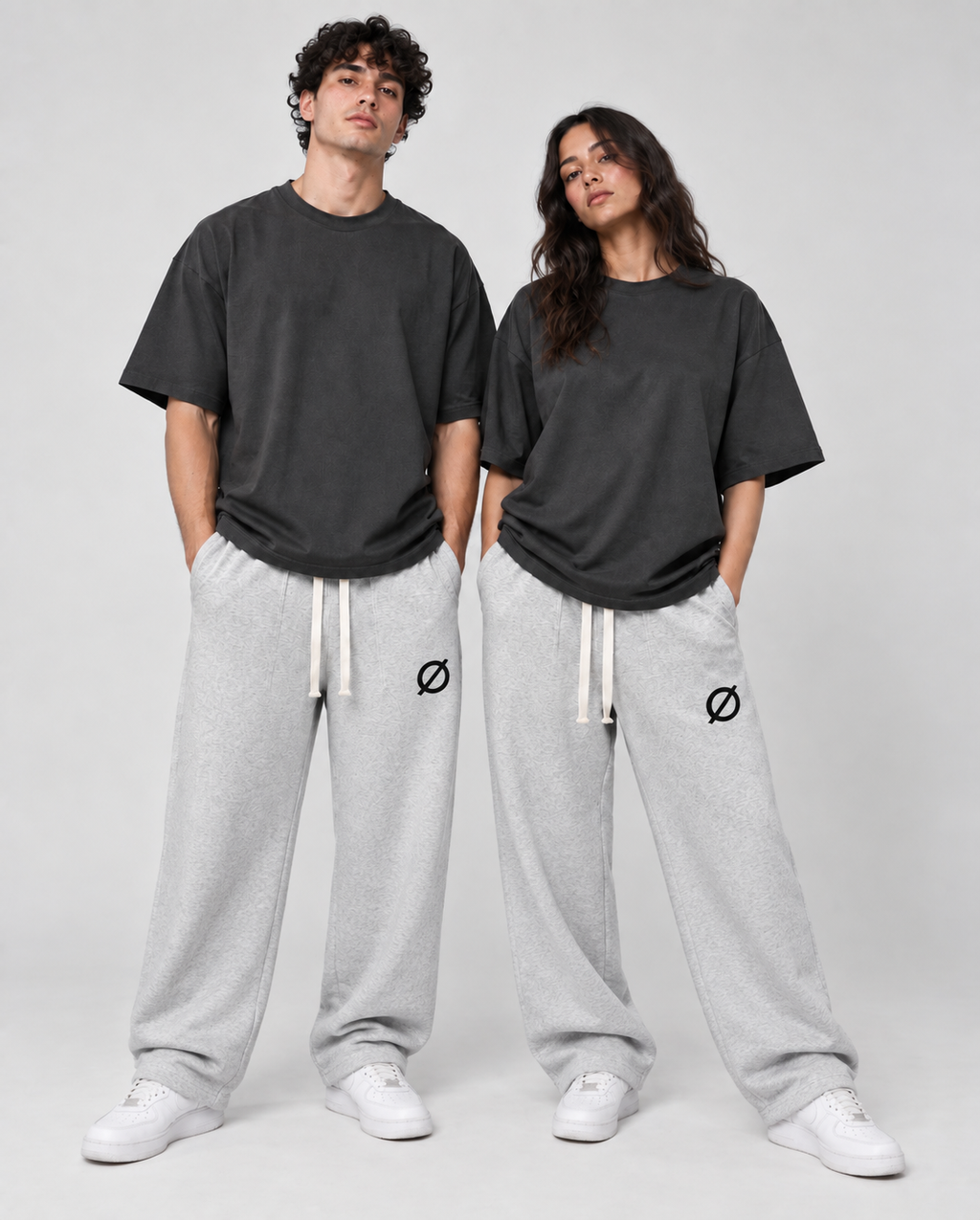 KØVA Oversized T-Shirt – Basic Dark Grey