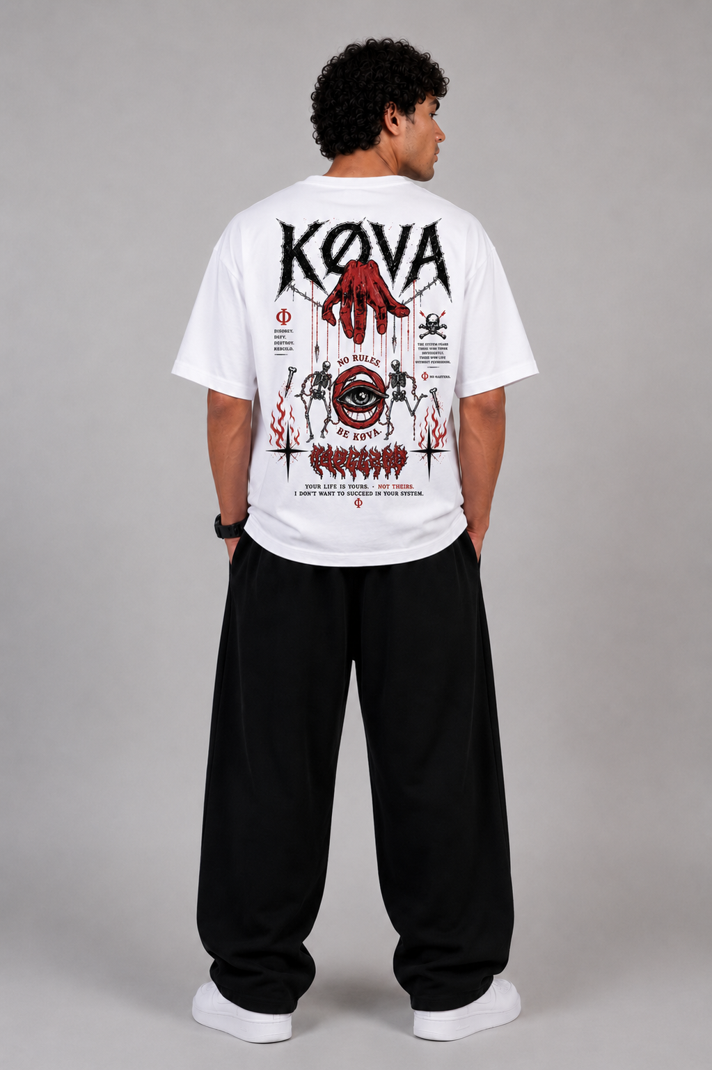 KØVA Oversized T-Shirt – ECLIPSE
