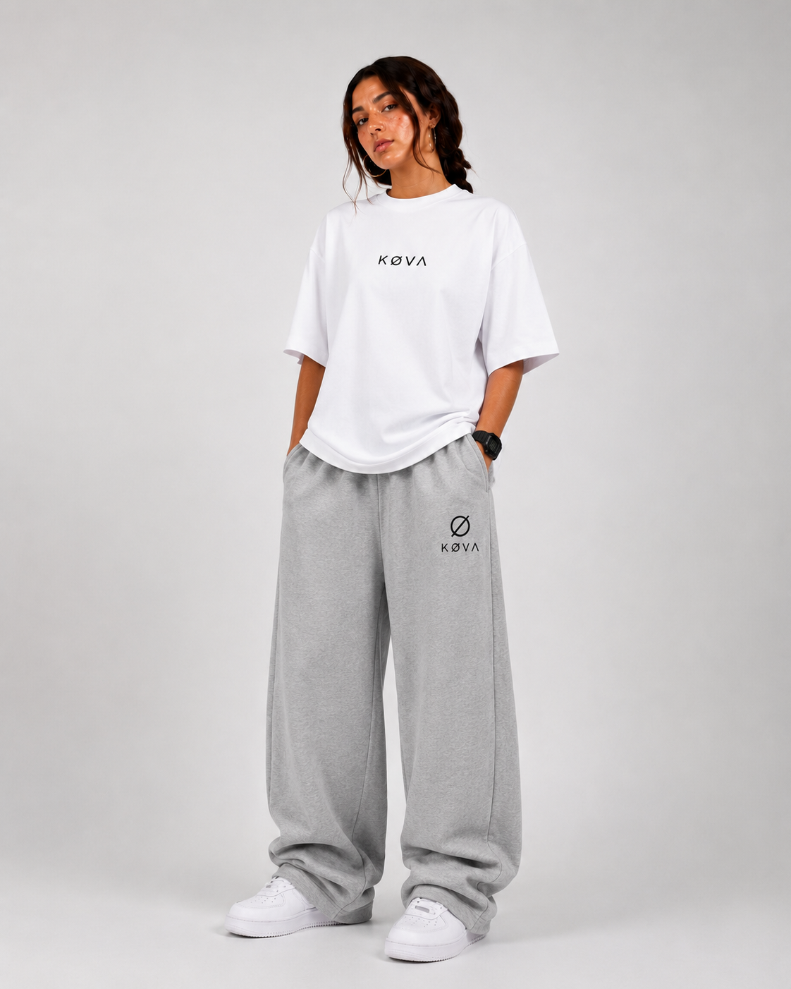 KØVA Wide leg Sweatpants