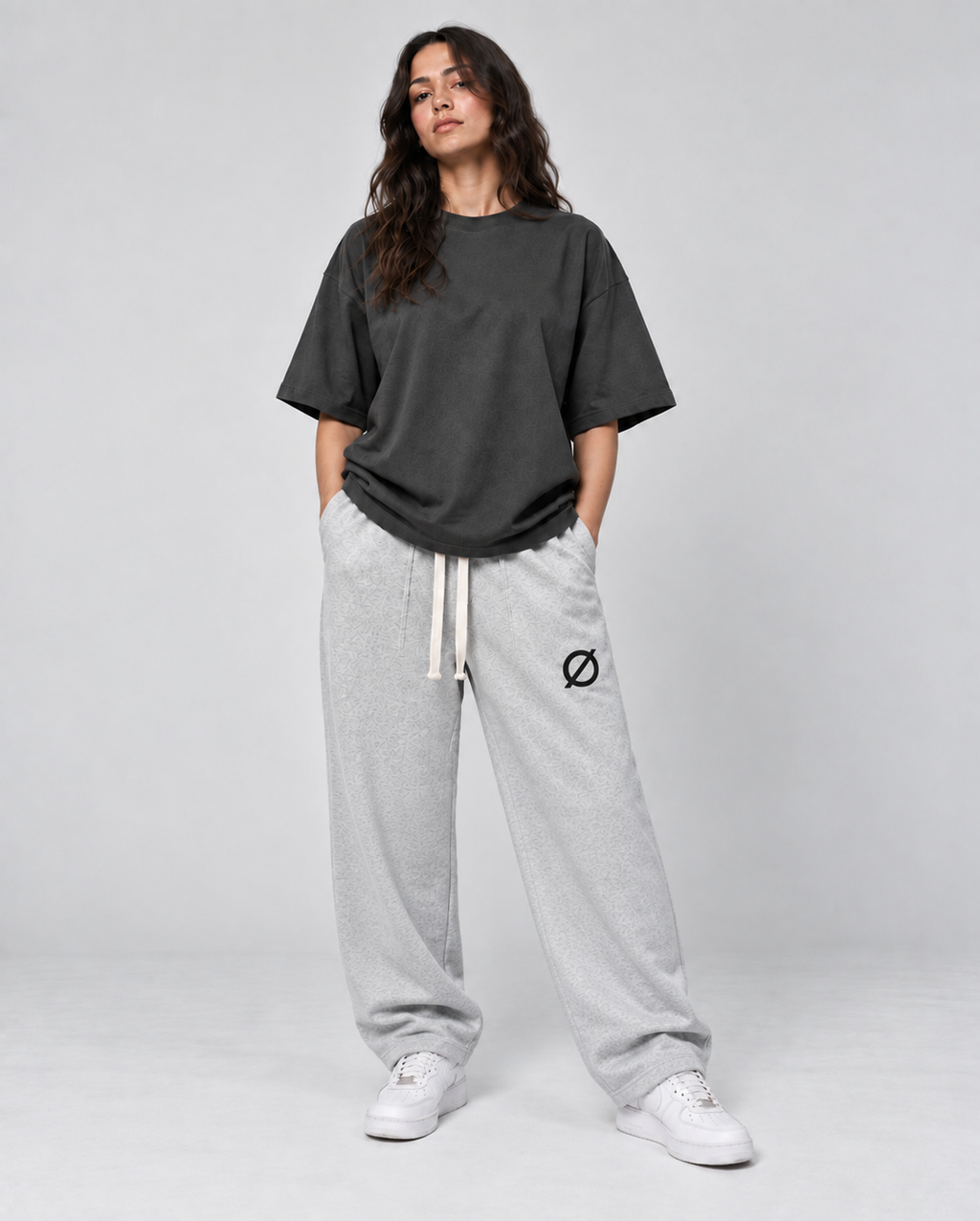 KØVA Oversized T-Shirt – Basic Dark Grey