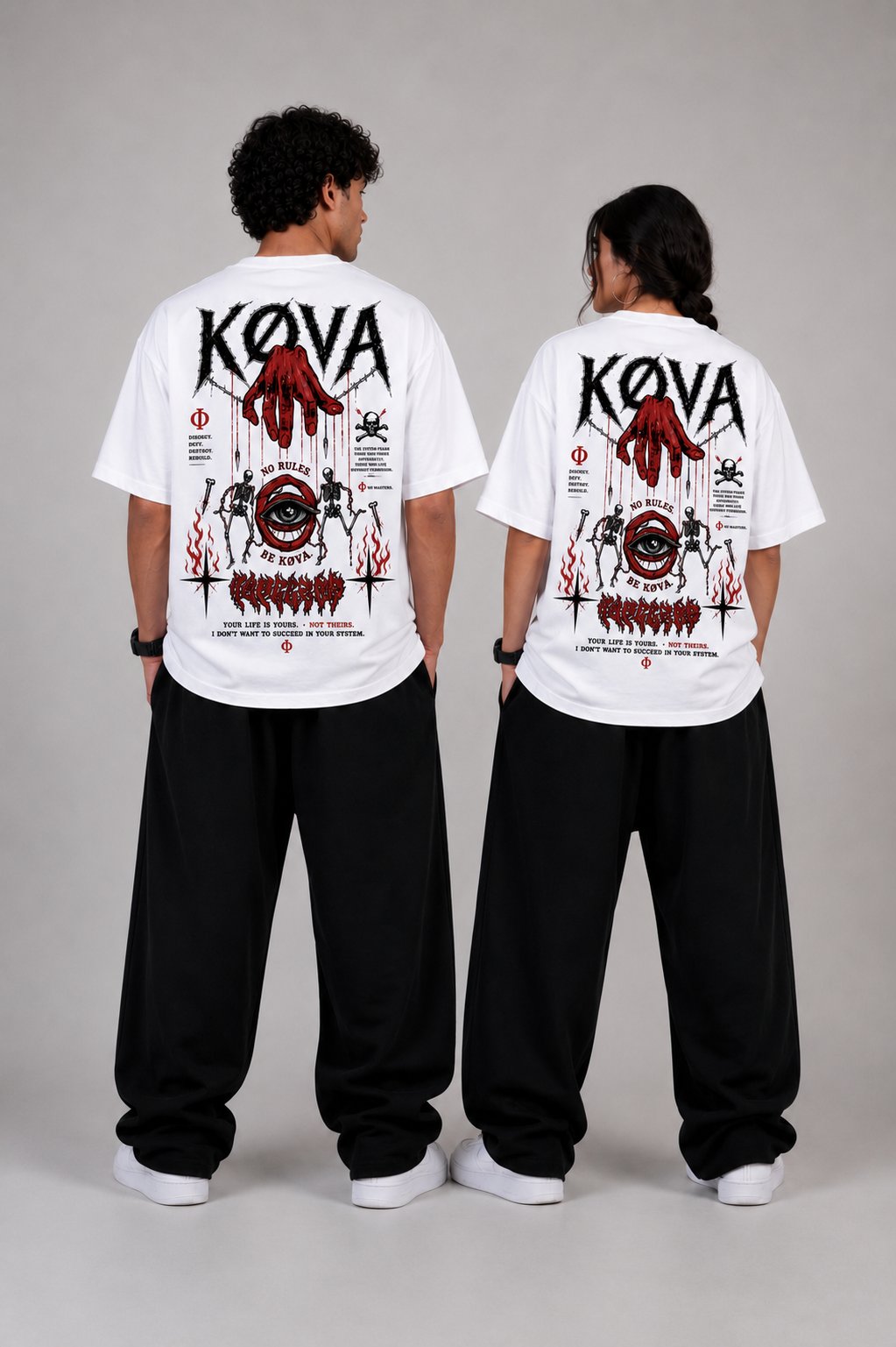 KØVA Oversized T-Shirt – ECLIPSE