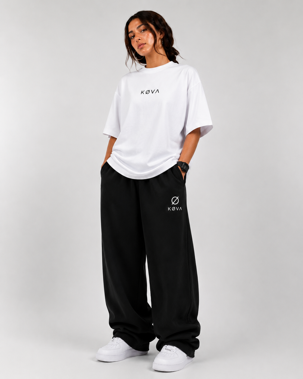 KØVA Wide leg Sweatpants