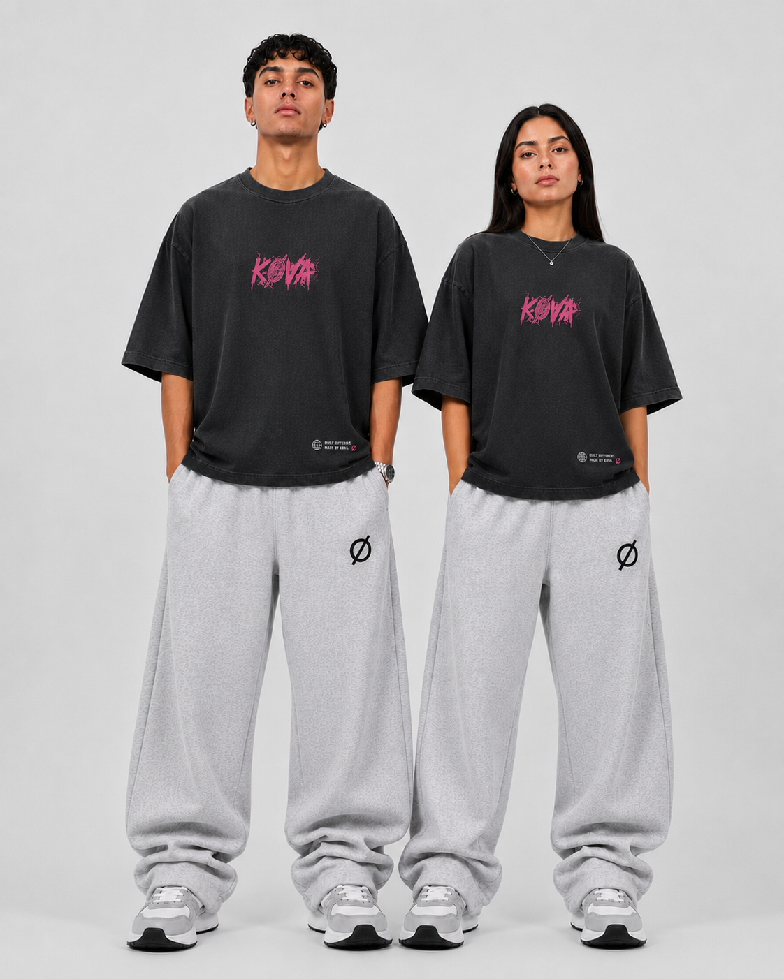 KØVA Oversized T-Shirt – VEIL