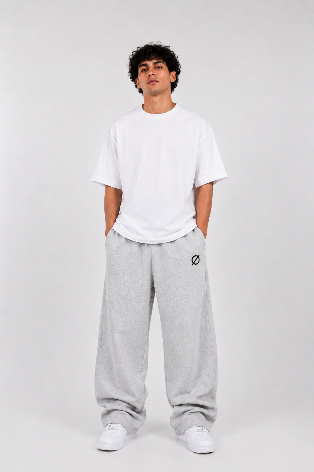 KØVA Wide leg Sweatpants Grey