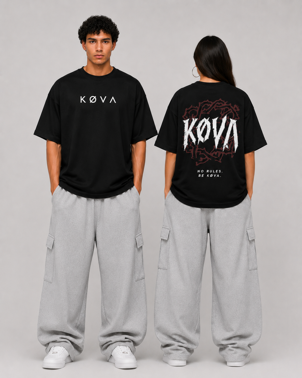 KØVA Oversized T-Shirt – CHAOS