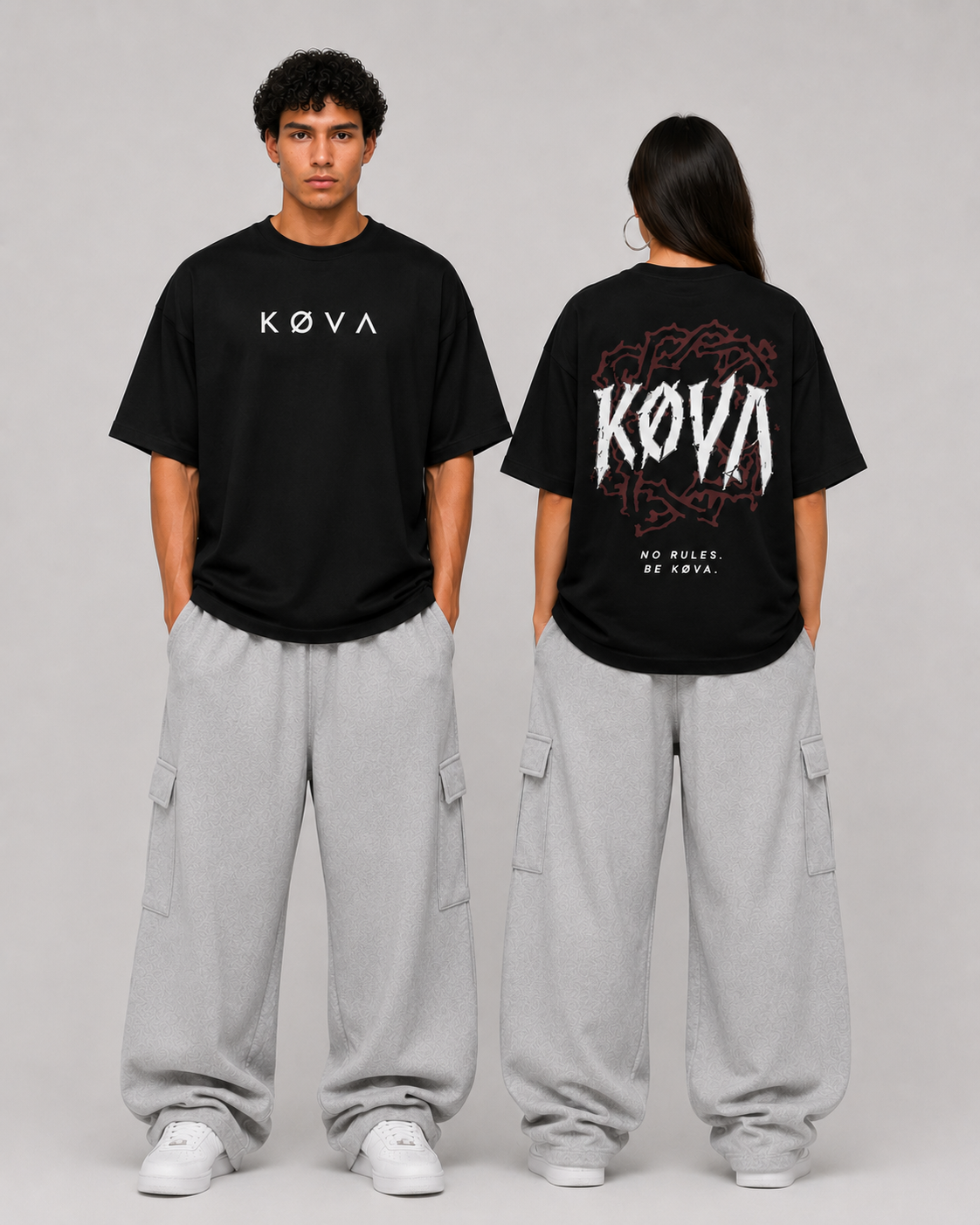KØVA Oversized T-Shirt – CHAOS