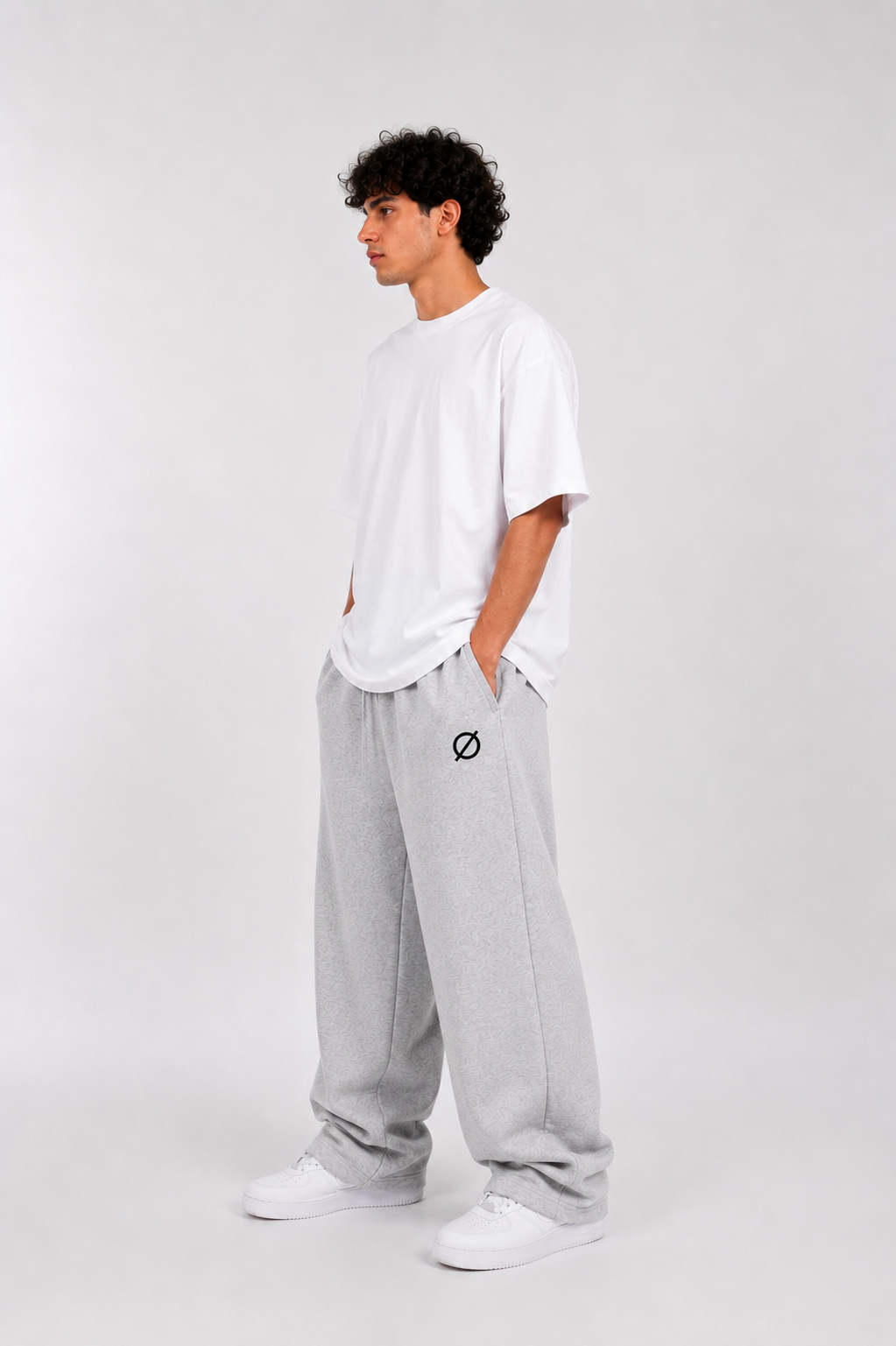 KØVA Wide leg Sweatpants Grey