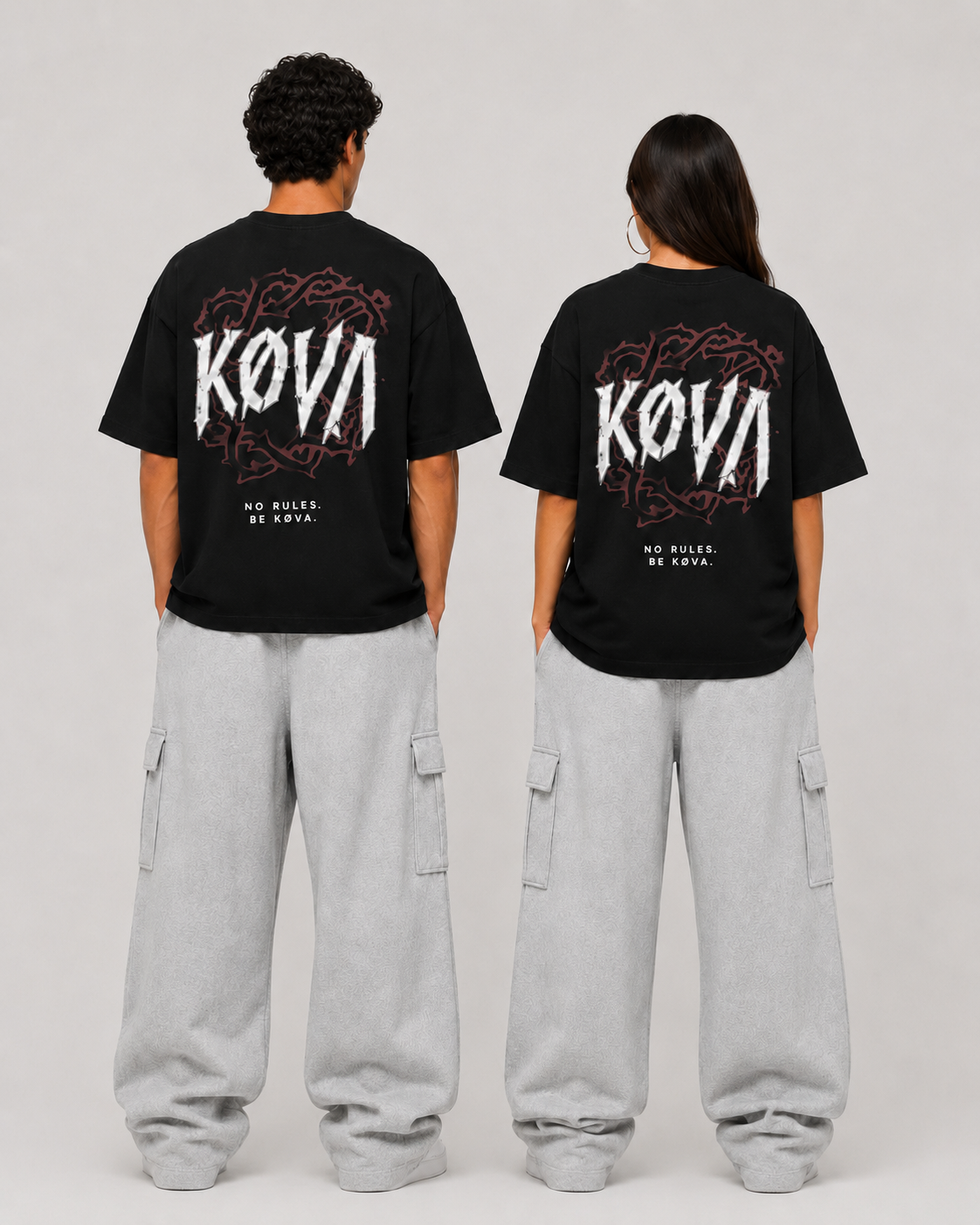 KØVA Oversized T-Shirt – CHAOS