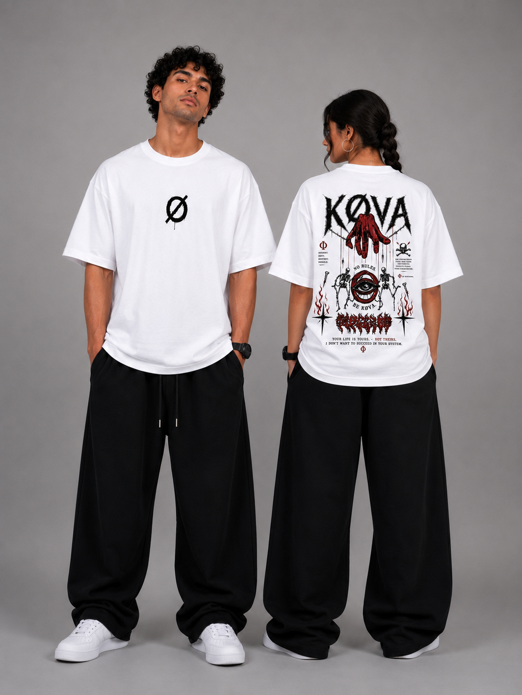 KØVA Oversized T-Shirt – ECLIPSE