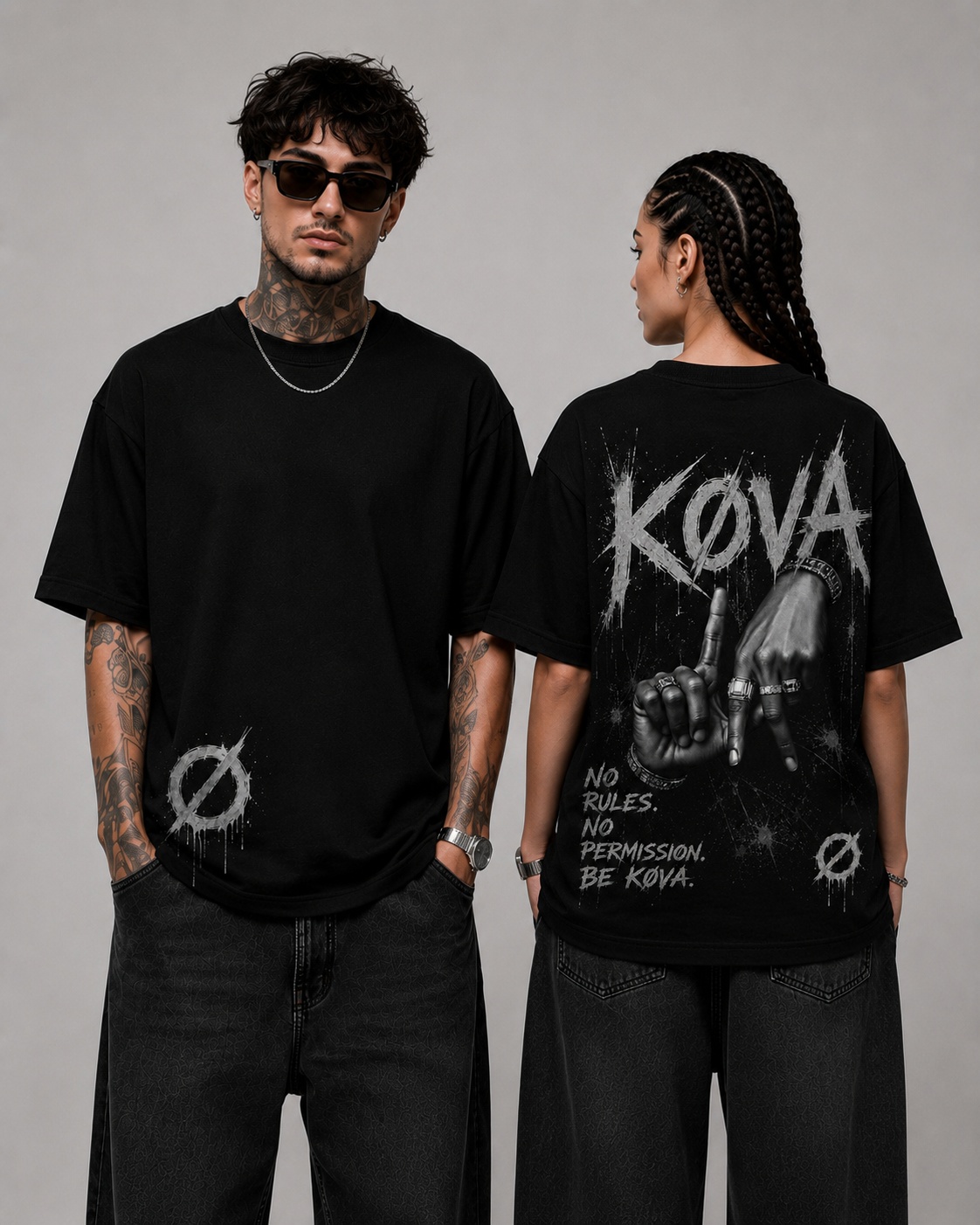 KØVA Oversized T-Shirt – REVENANT